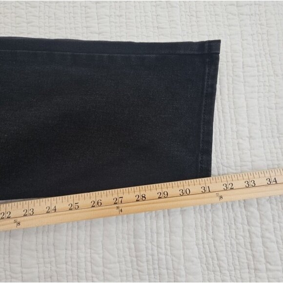 NEW Levi's 502 Jeans Men's 36x32 Black Tapered Leg NWT Stretch Denim Classic - Picture 6 of 16